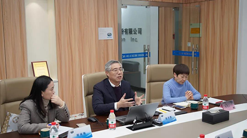 人生就是博生物医药创始人&CEO陈春麟博士，药效部执行主任董文心博士，公司事务部总监周南梅等