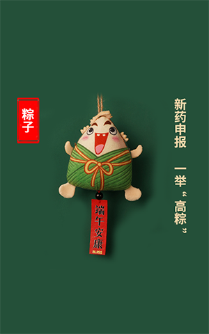 新药申报，一举高“粽”